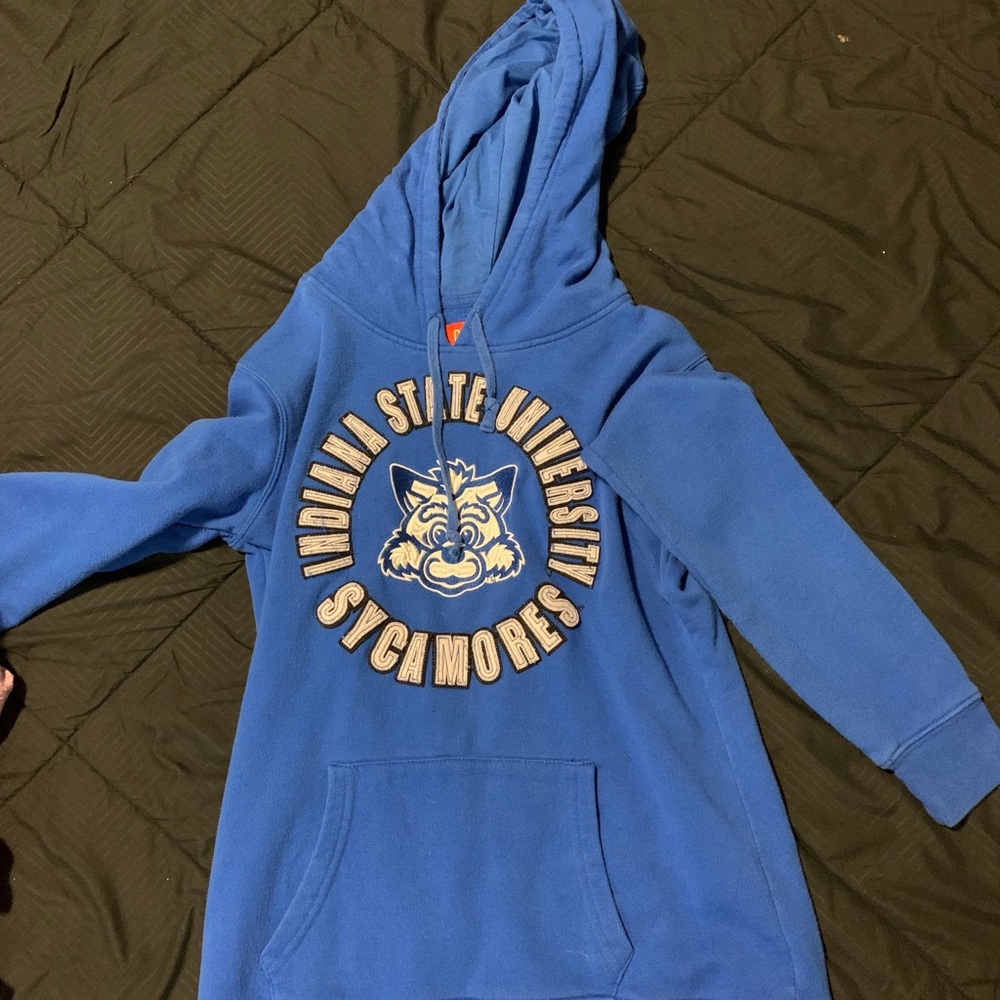 Indiana state university hoodie.